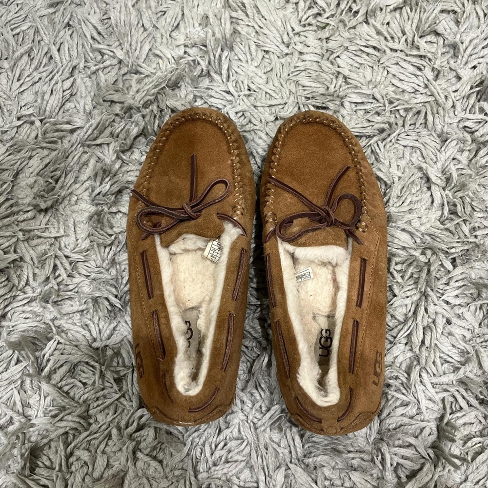 UGG Tan Suede Women's Slippers
